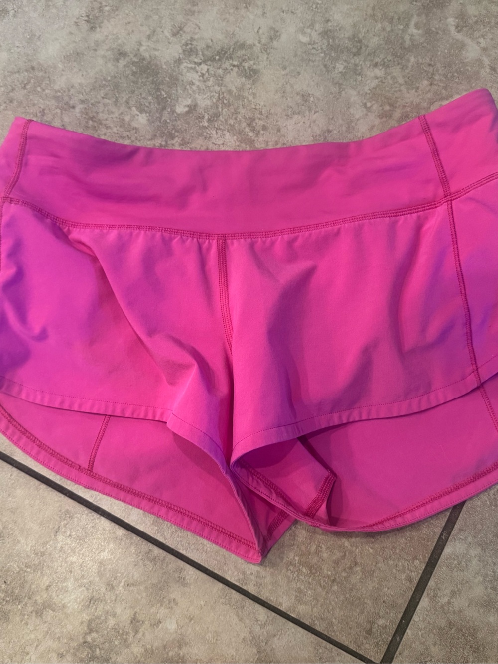 LIKE NEW DISCONTINUED lululemon athletica Hot Pink Athletic Shorts